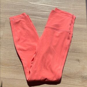 Lululemon Athletica Coral Align 25” Leggings